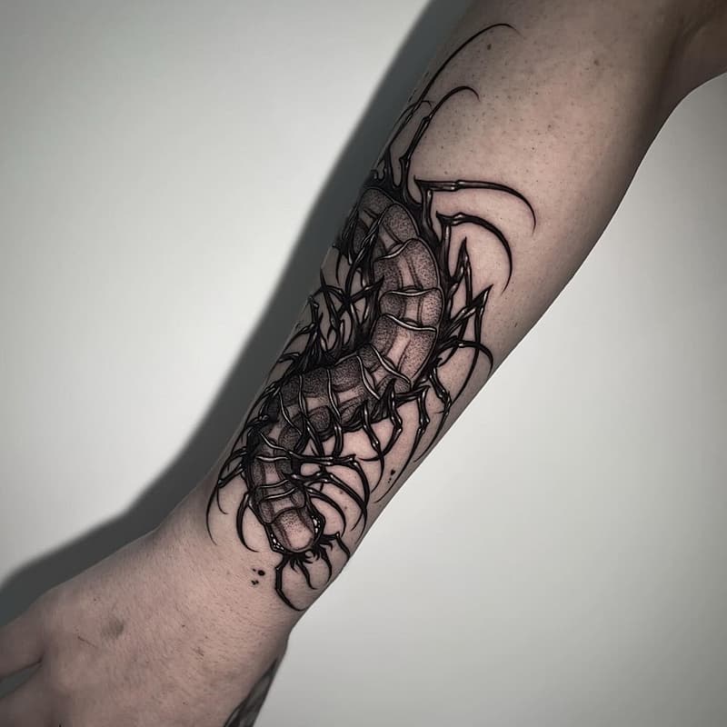 Anime tattoo by Alyssa