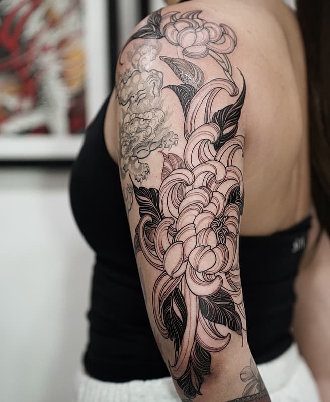 Tattoo by Sandy Beachez