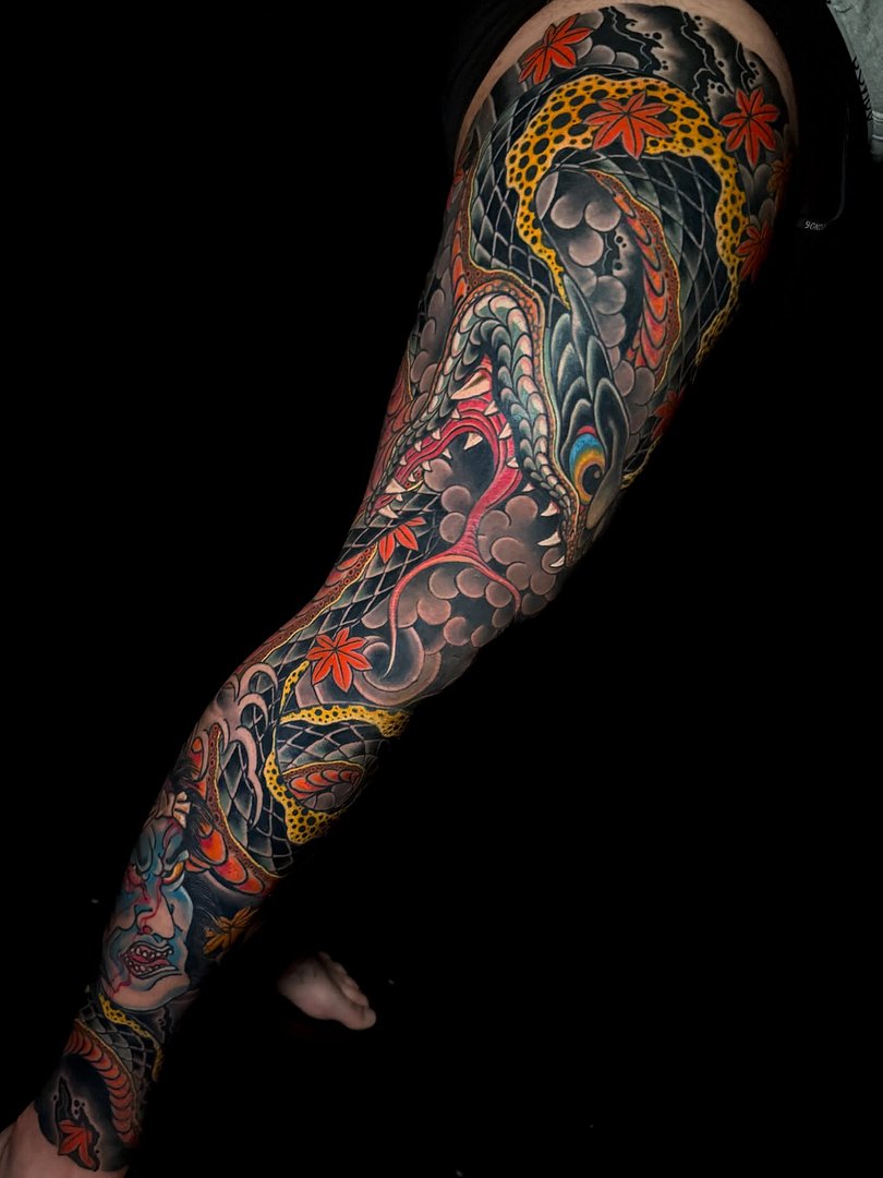 Tattoo by Ryan Ussher in Sydney