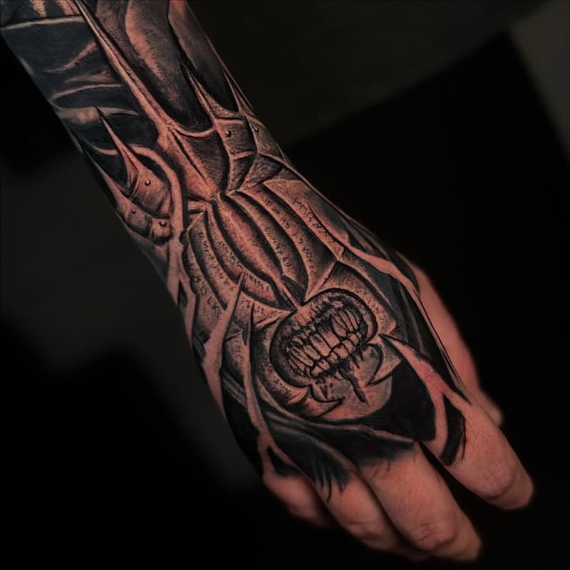 Realism (black & grey) tattoo by Noah Green-Burden