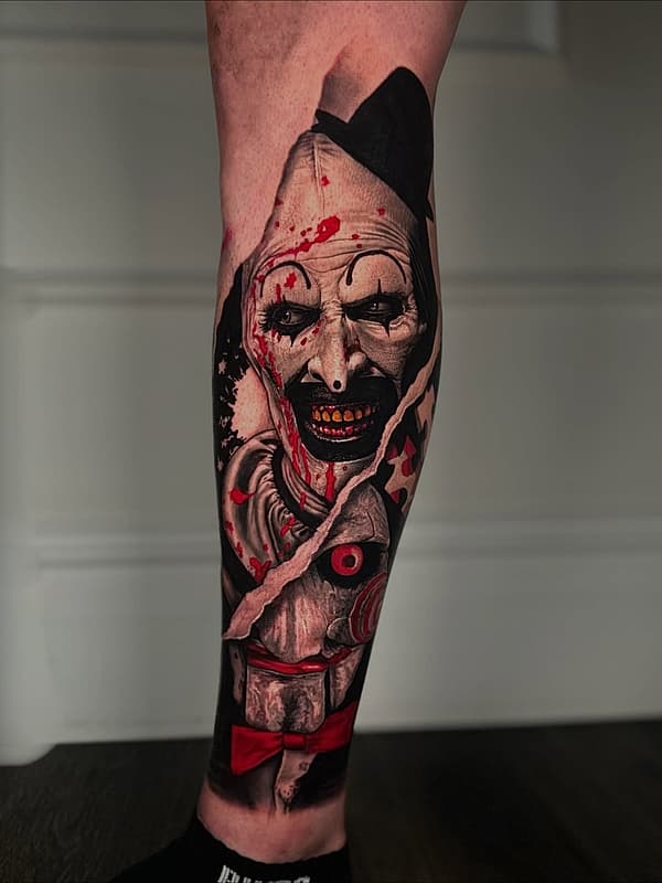 Realism (black & grey) tattoo by Noah Green-Burden