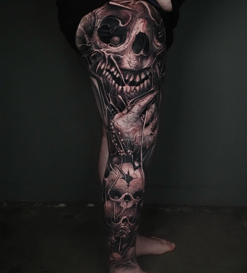 Surrealism tattoo by Raydems 