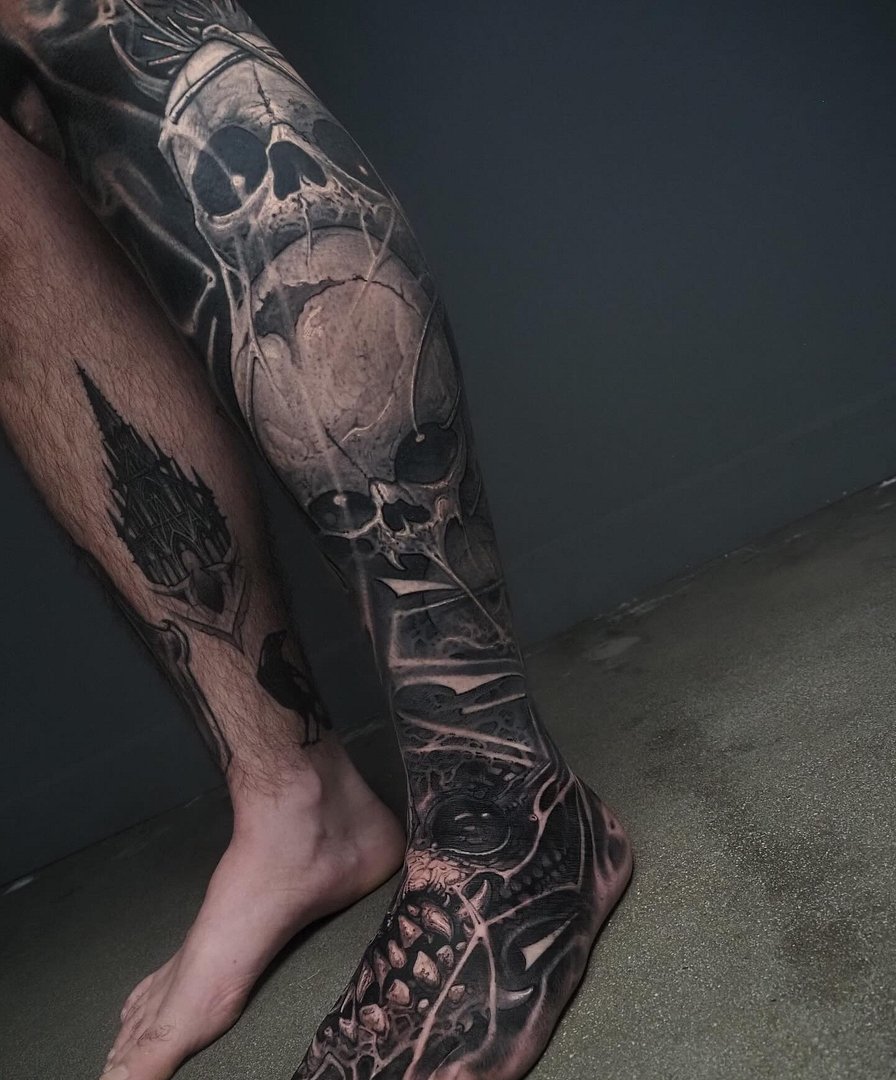 Surrealism tattoo by Raydems 