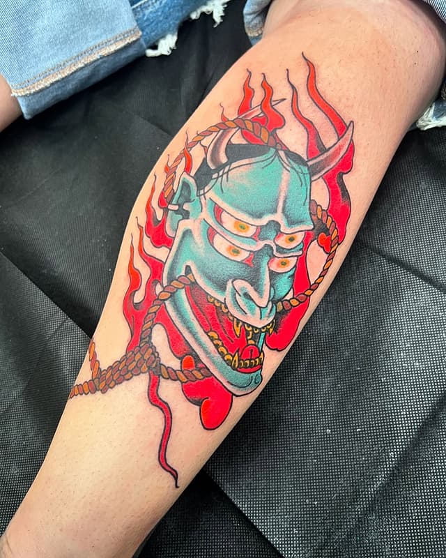 American Traditional tattoo by Genna Howard