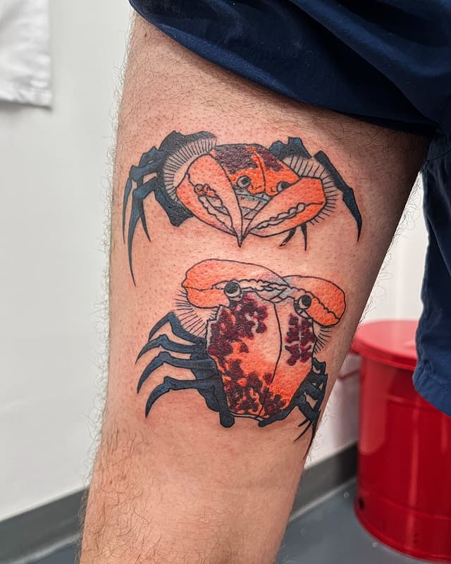 American Traditional tattoo by Genna Howard
