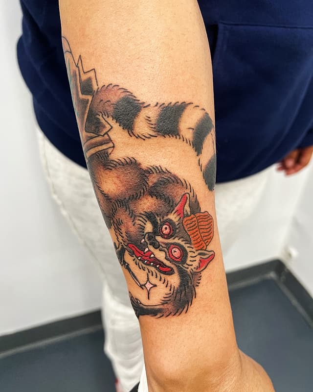 American Traditional tattoo by Genna Howard