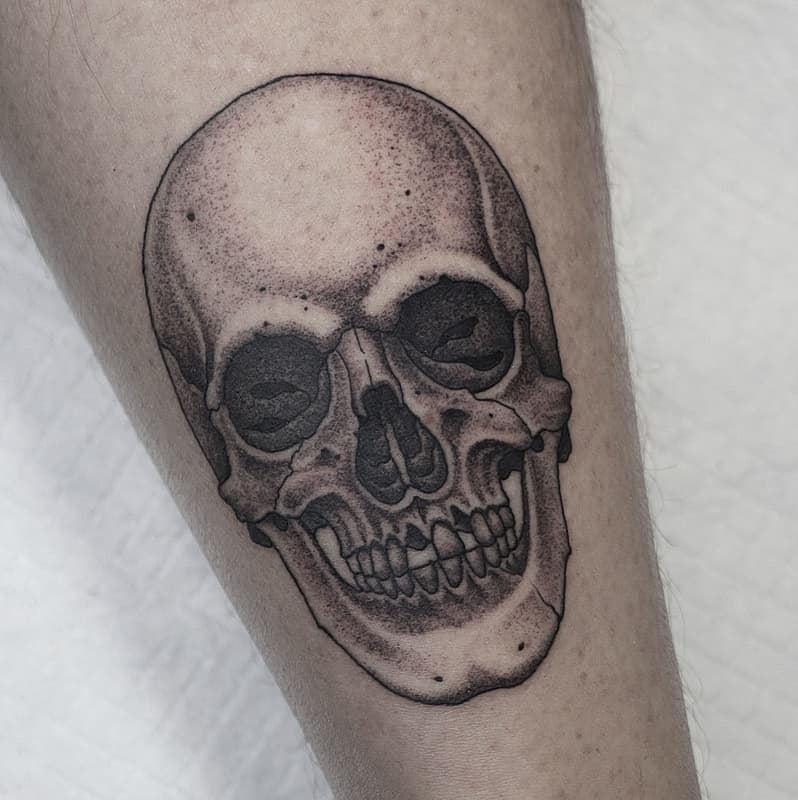 Illustrative tattoo by JESSE PETRIE