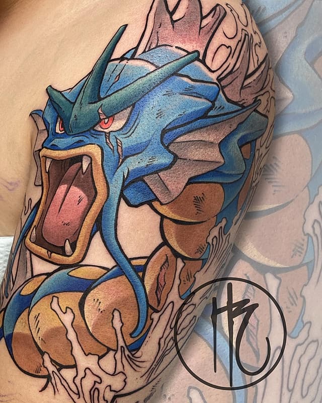 Anime tattoo by Hayden Rams