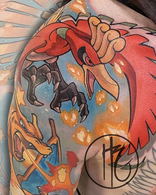 Anime tattoo by Hayden Rams