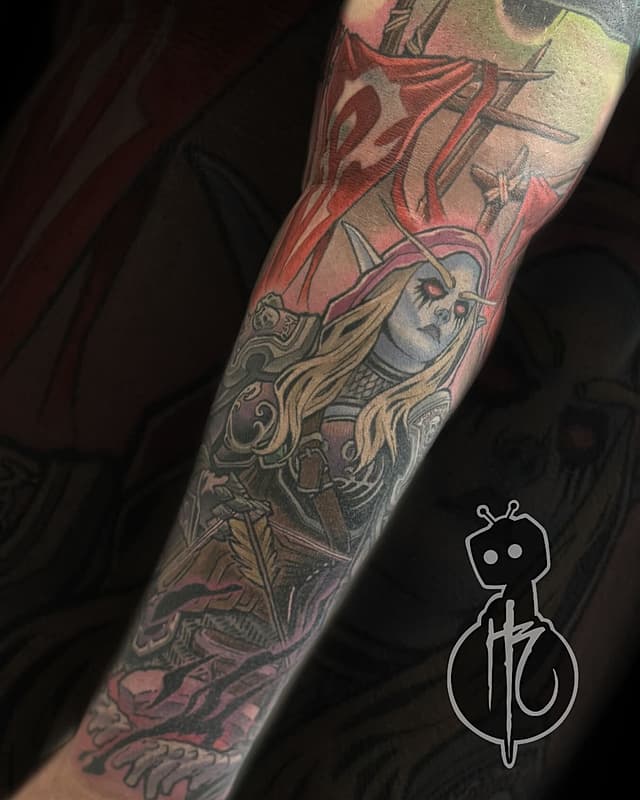 Tattoo by Hayden Rams