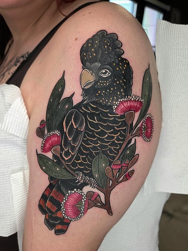 Neo-Traditional tattoo by Haileii Tattoos