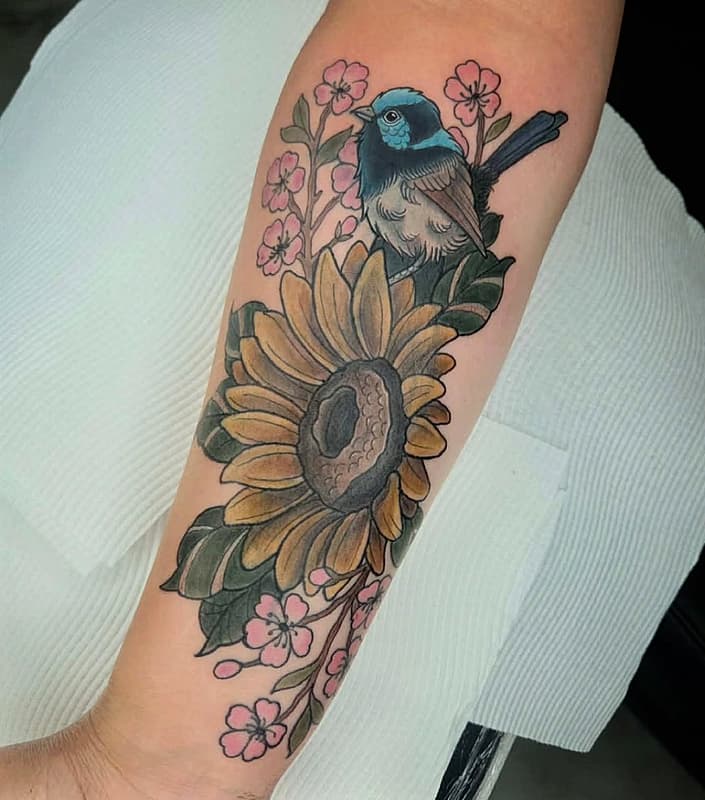 Neo-Traditional tattoo by Haileii Tattoos