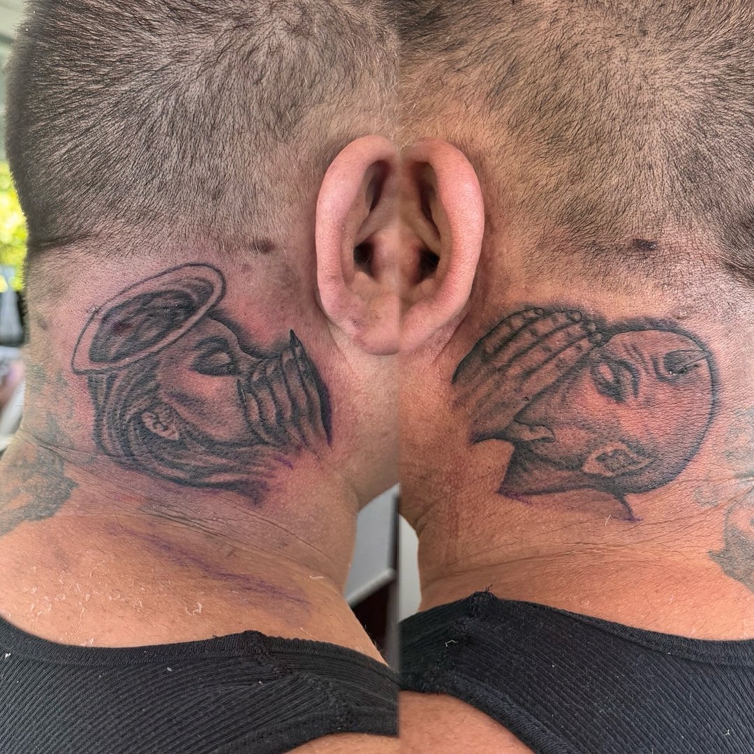 American Traditional tattoo by Jinxed