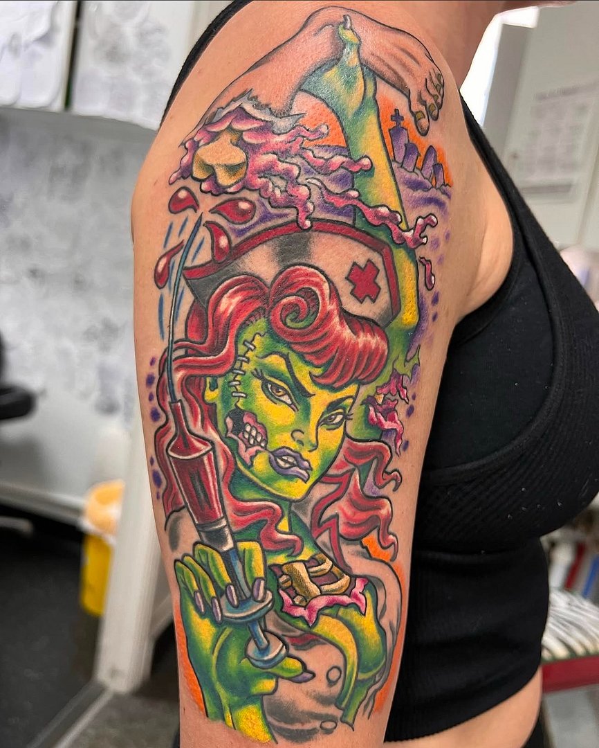 Tattoo by Samira Helmy  in Surry Hills