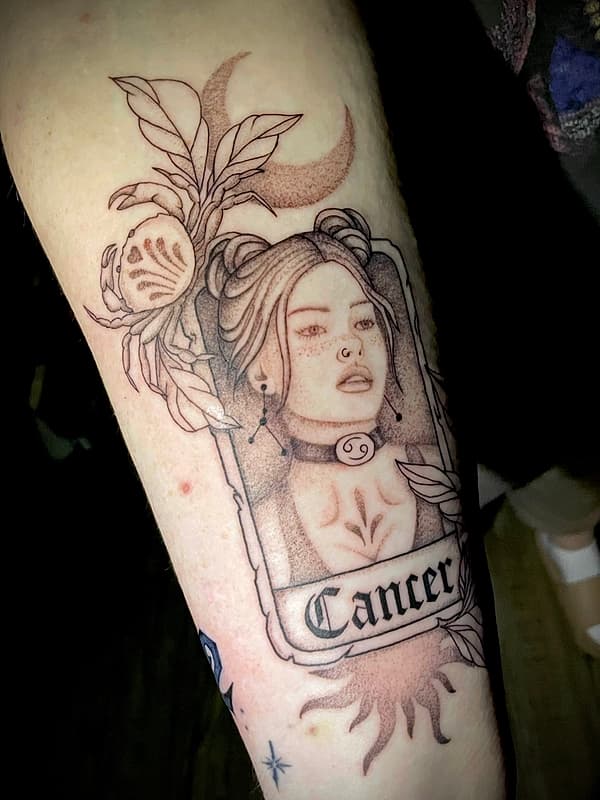 Tattoo by Cara Rose in Australia