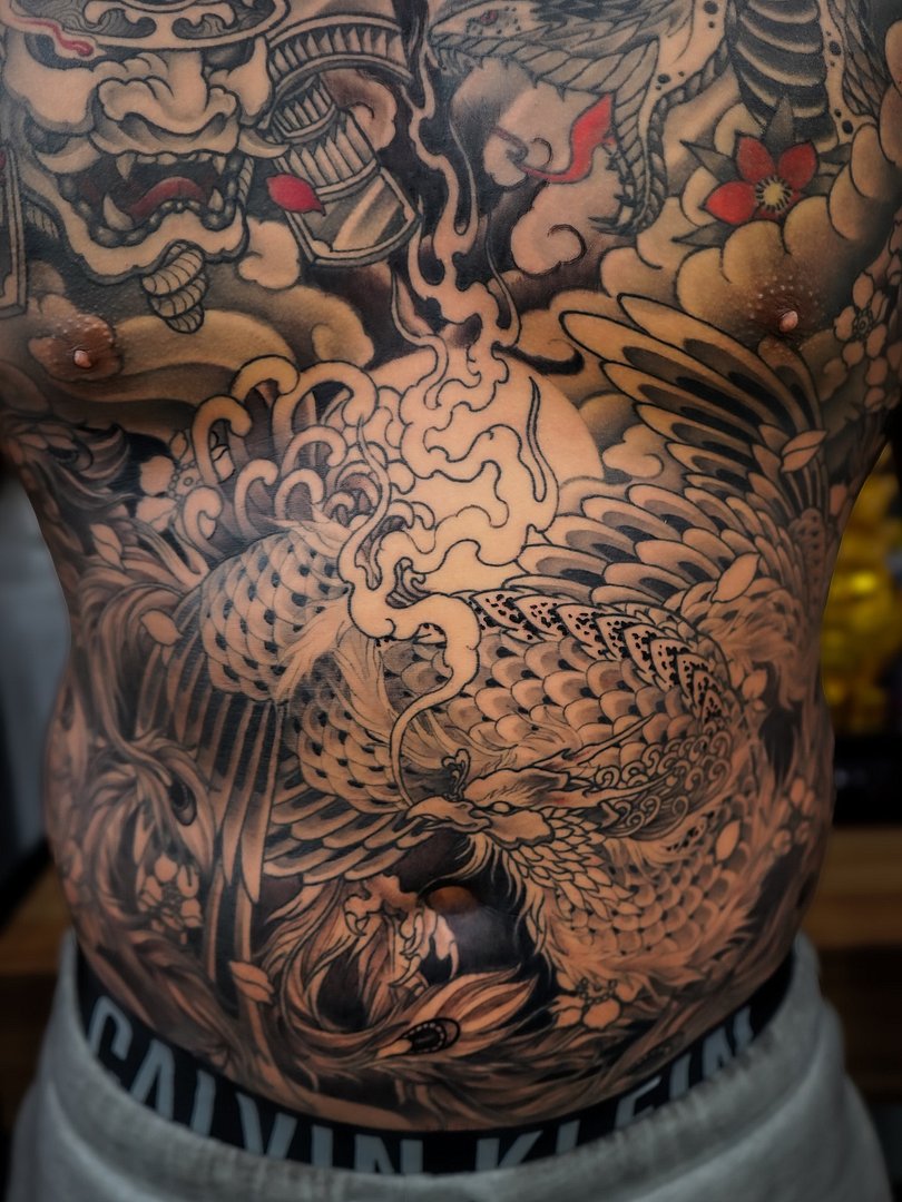 Japanese (Irezumi) tattoo by 𝐆𝐇𝐎𝐒𝐓𝐊𝐎𝐈
