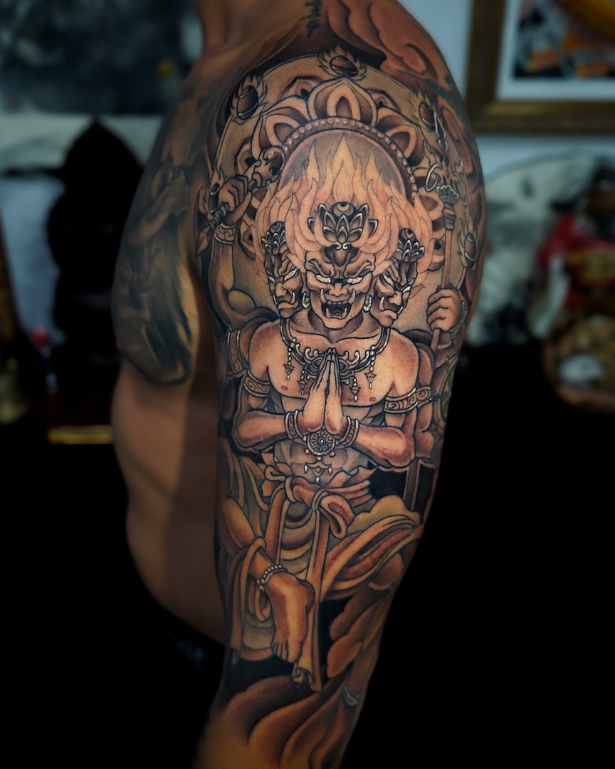 Japanese (Irezumi) tattoo by 𝐆𝐇𝐎𝐒𝐓𝐊𝐎𝐈