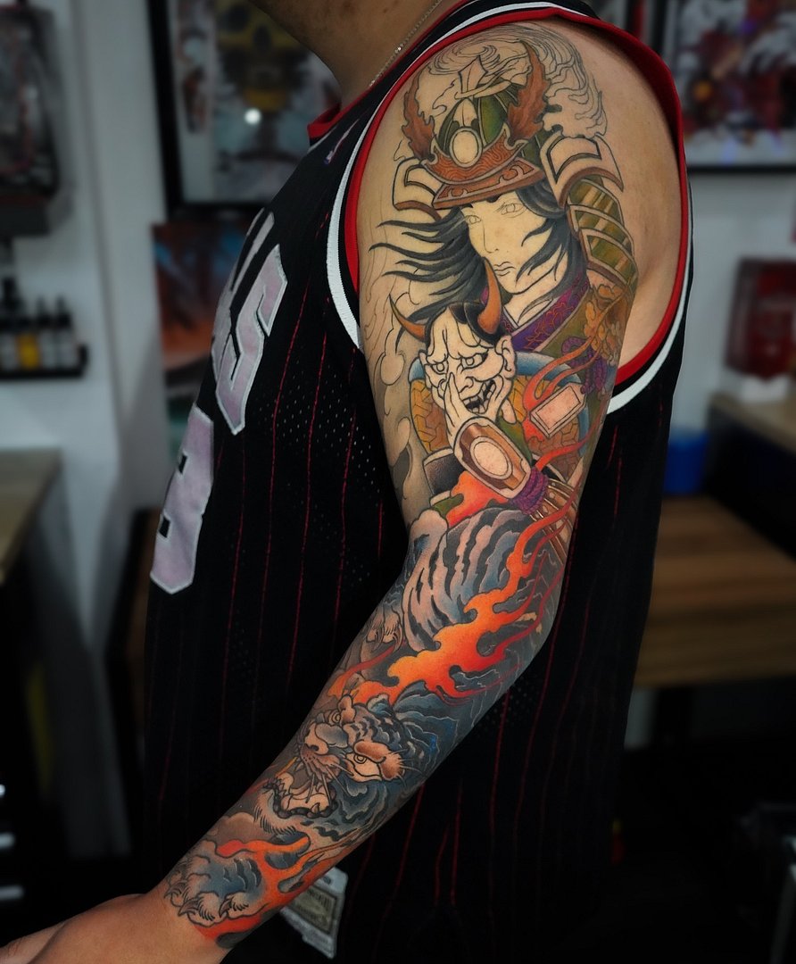 Japanese (Irezumi) tattoo by 𝐆𝐇𝐎𝐒𝐓𝐊𝐎𝐈