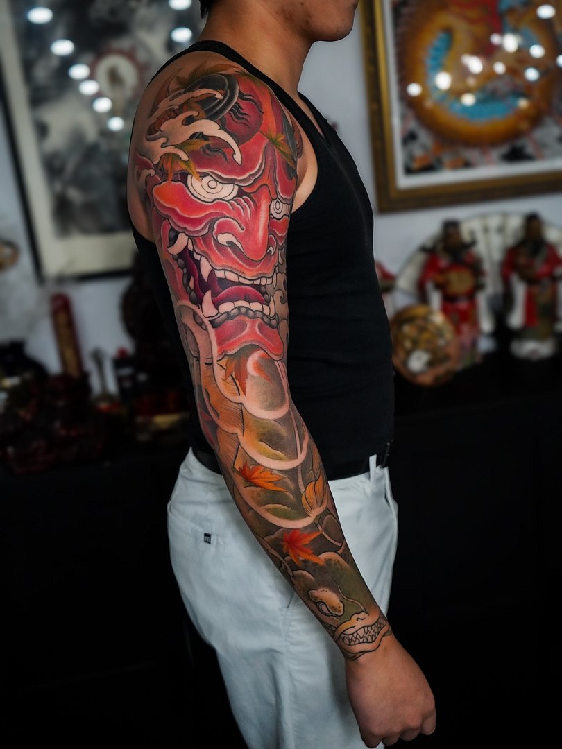 Japanese (Irezumi) tattoo by 𝐆𝐇𝐎𝐒𝐓𝐊𝐎𝐈