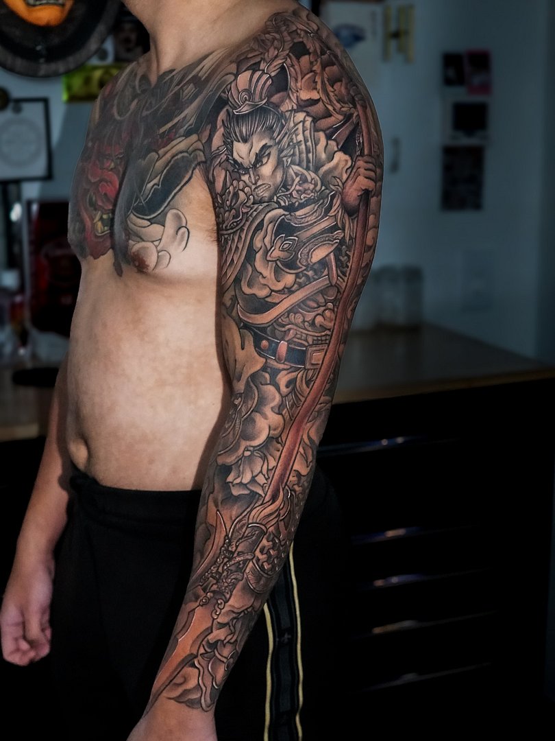 Japanese (Irezumi) tattoo by 𝐆𝐇𝐎𝐒𝐓𝐊𝐎𝐈