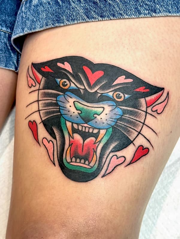 American Traditional tattoo by ASH LOWE - TRADITIONAL TATTOOS - SYDNEY, AUSTRALIA