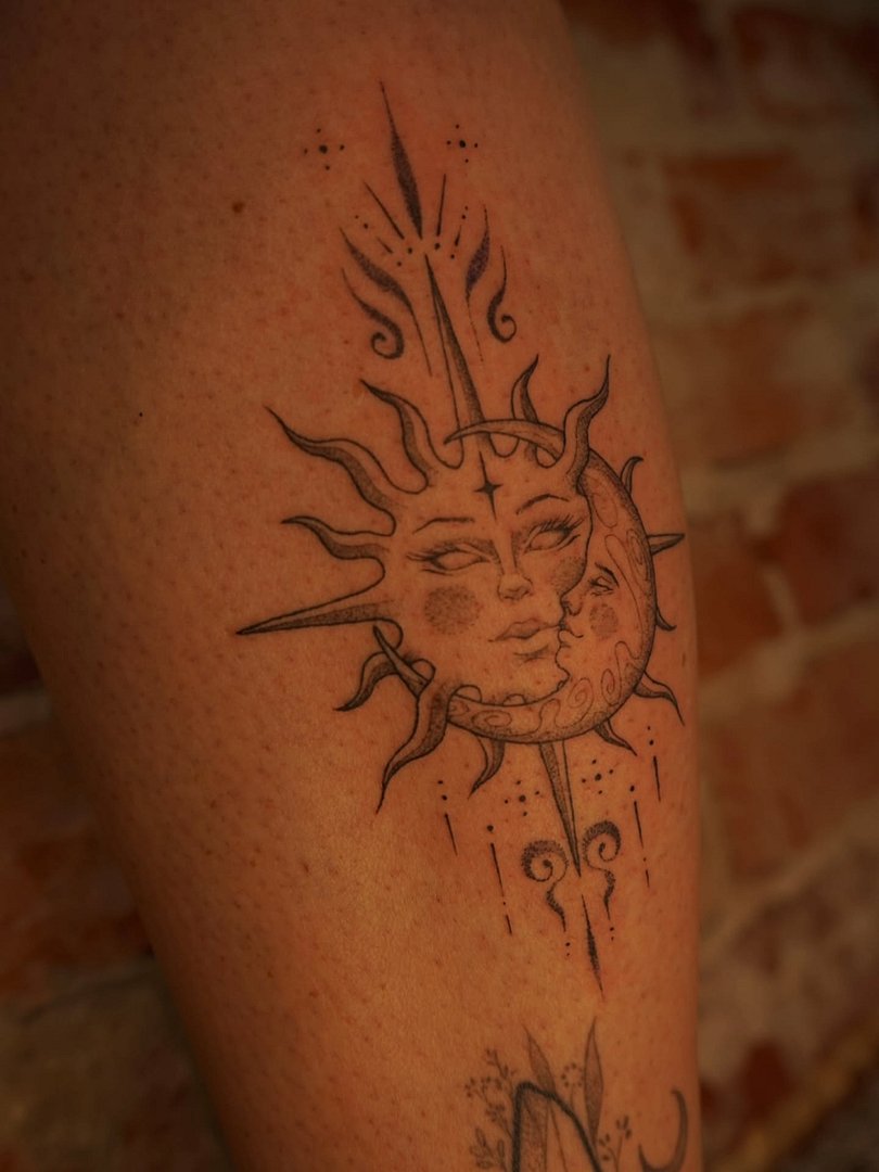 Illustrative tattoo by Taylah Jade ♍︎ • Intuitive Tattoo ✺ Australia