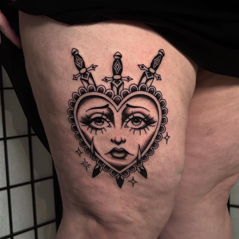 Tattoo by Courtney Anderson