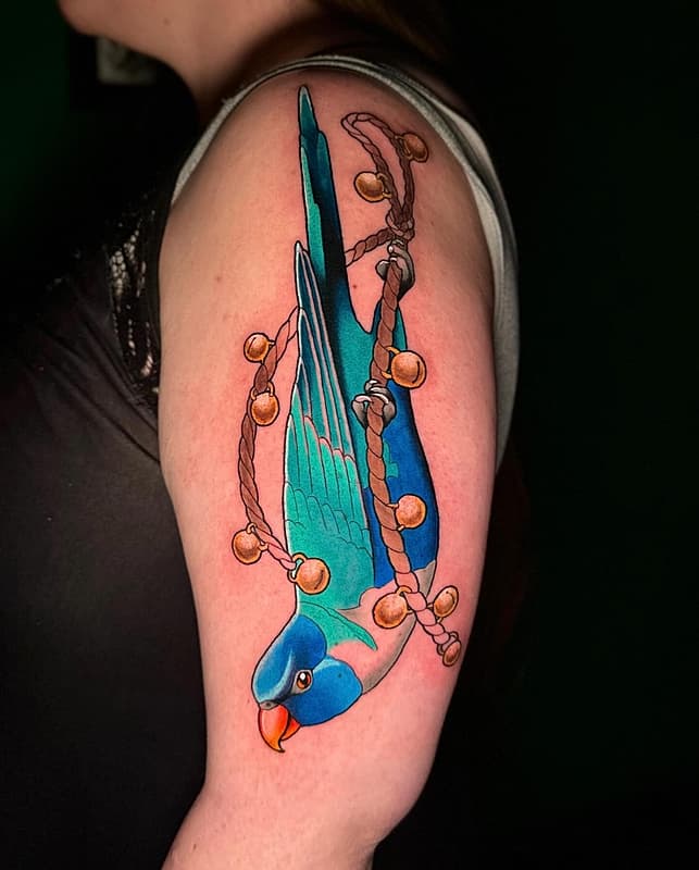 Tattoo by Zenna Lugosi 🐦‍⬛ in Fitzroy