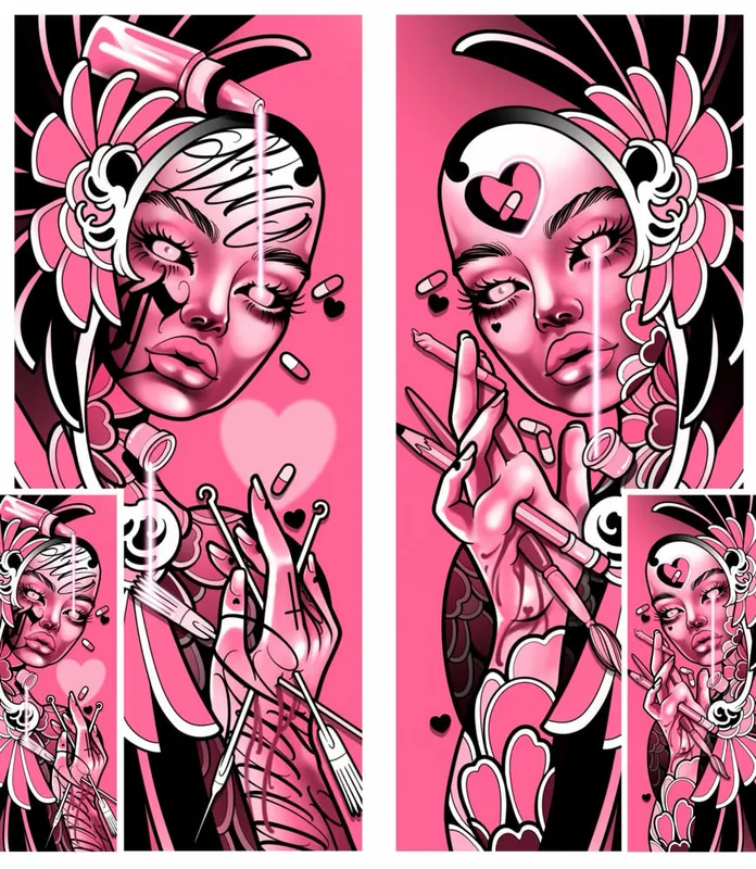 TWIN FLAME - Set of 2
