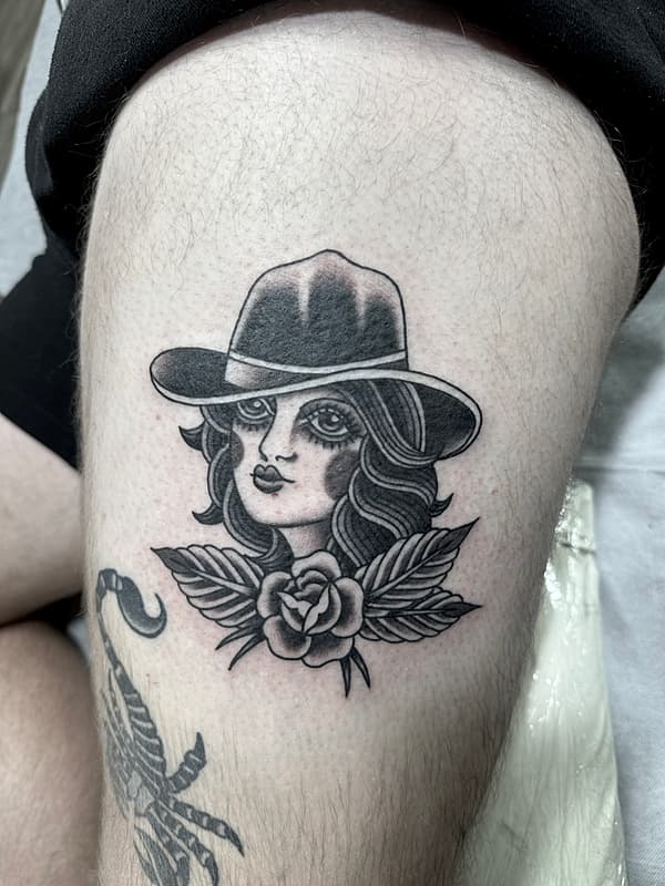 American Traditional tattoo by 𝕸𝖆𝖙 𝕾𝖈𝖍𝖚𝖑𝖙𝖟