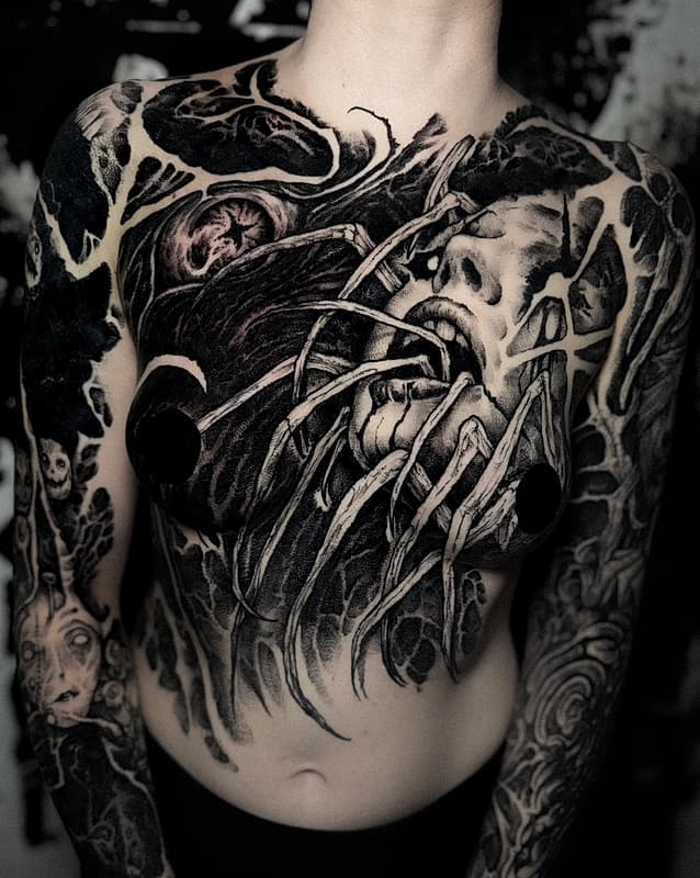 Tattoo by Necromodernism in Australia