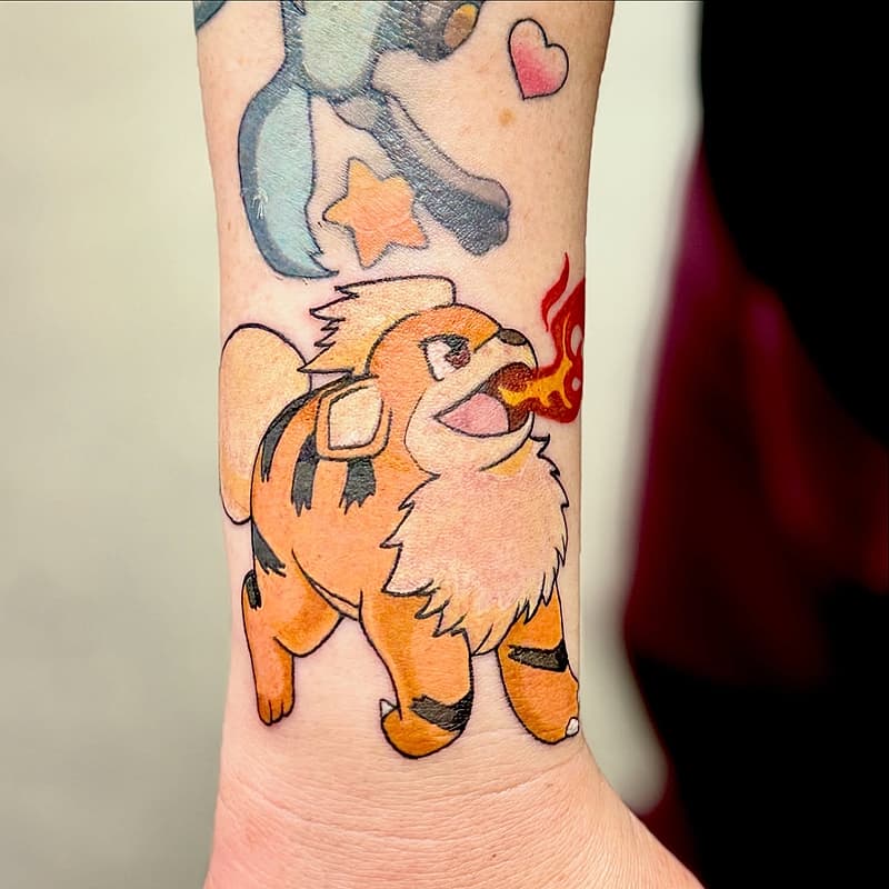 Anime tattoo by Alex Heart