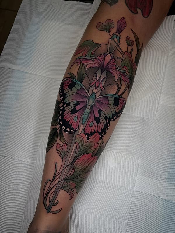 Botanical by Sam Read Tattoos