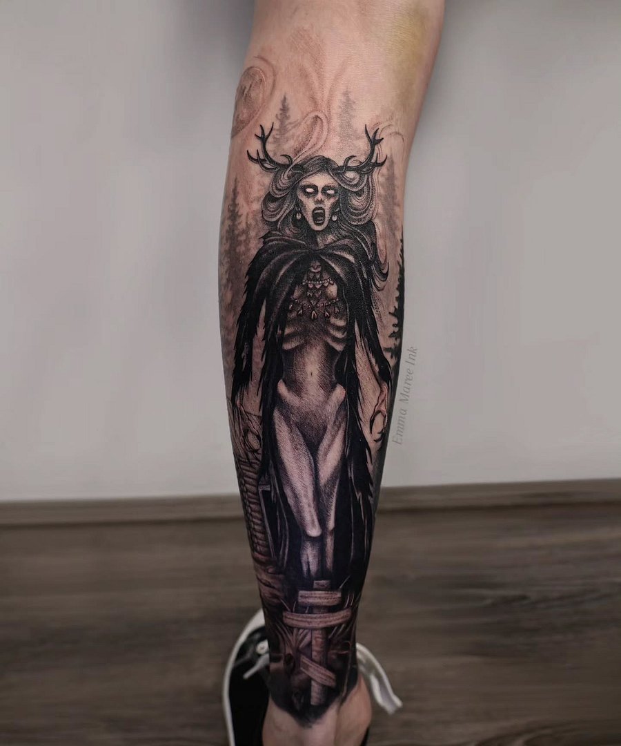 Tattoo by Emma Maree Ink in Sydney