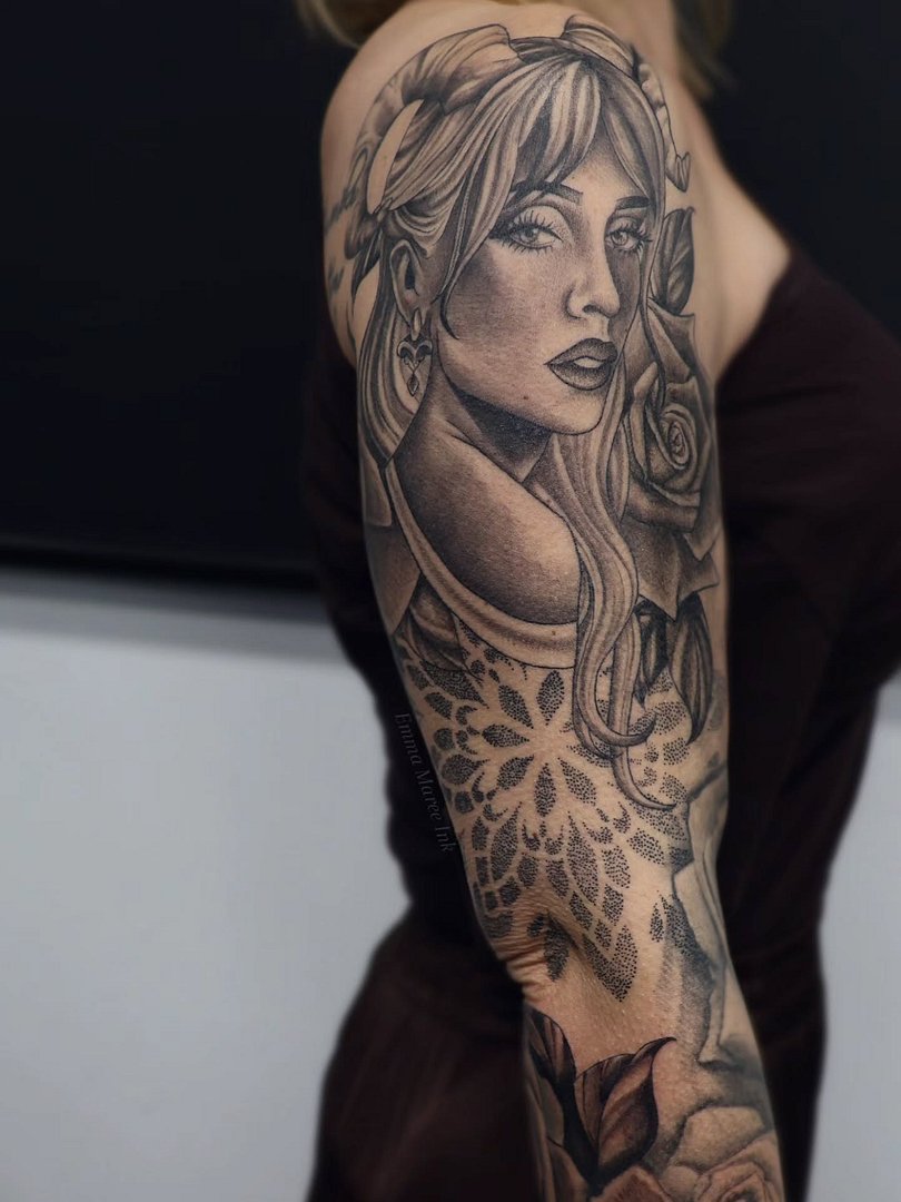Tattoo by Emma Maree Ink