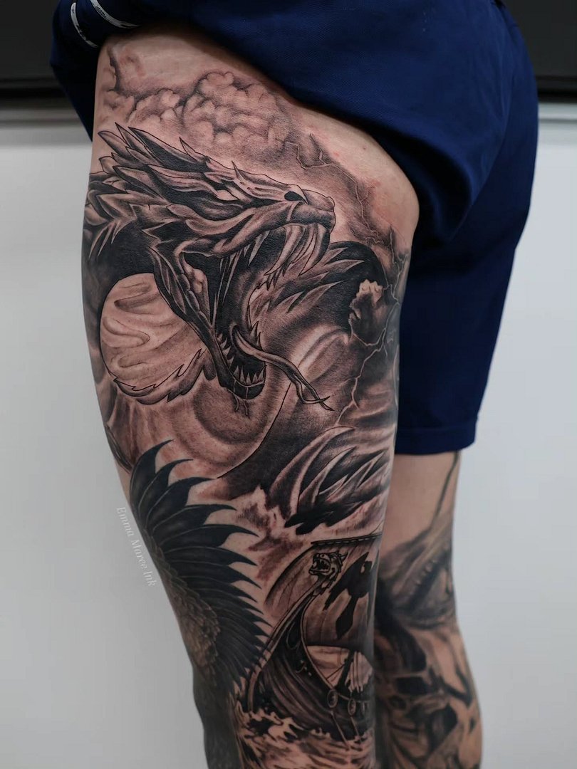 Tattoo by Emma Maree Ink