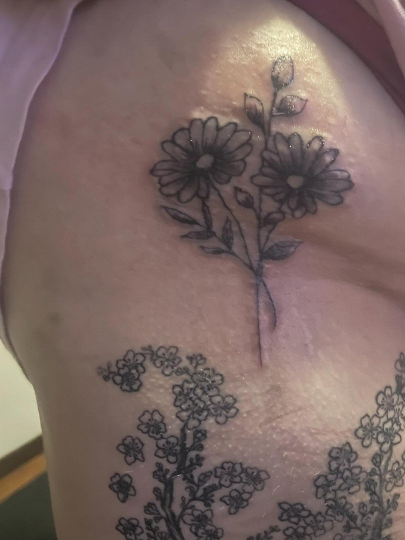 Cyber Sigilism tattoo by Needles by Johnny