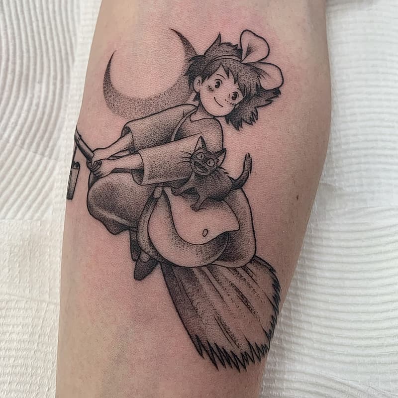 Fineline tattoo by Ruby Black