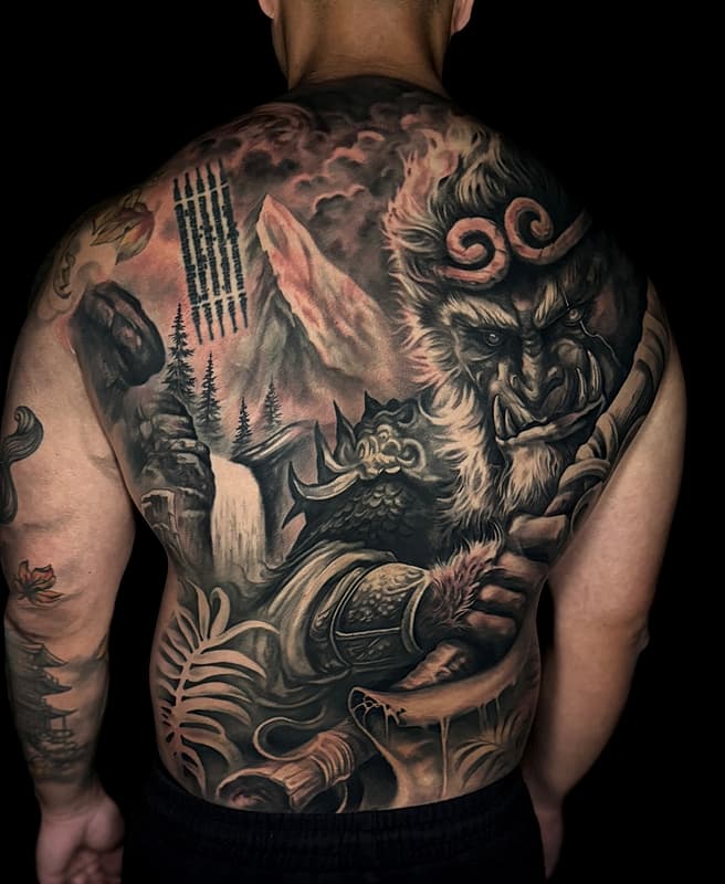 Tattoo by JAKE GLOVER • SYDNEY DARK REALISM TATTOOS •