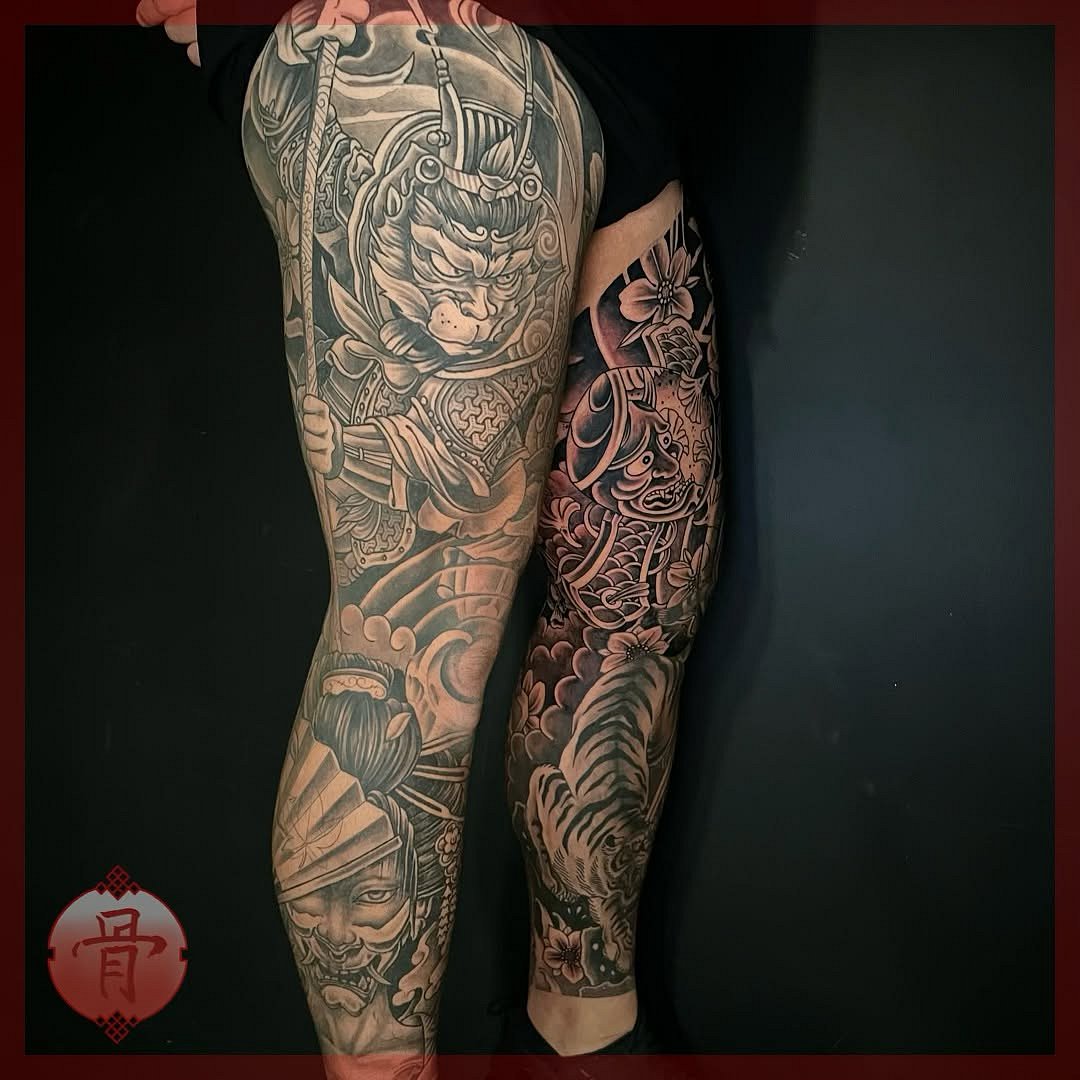 Japanese (Irezumi) tattoo by SHAUN BONES