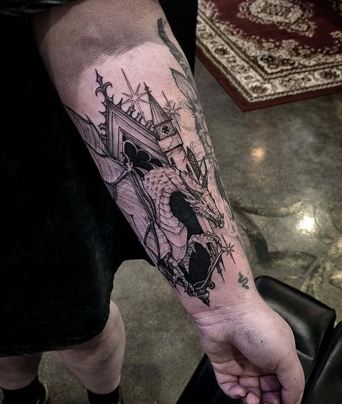 Tattoo by Eliza Rose