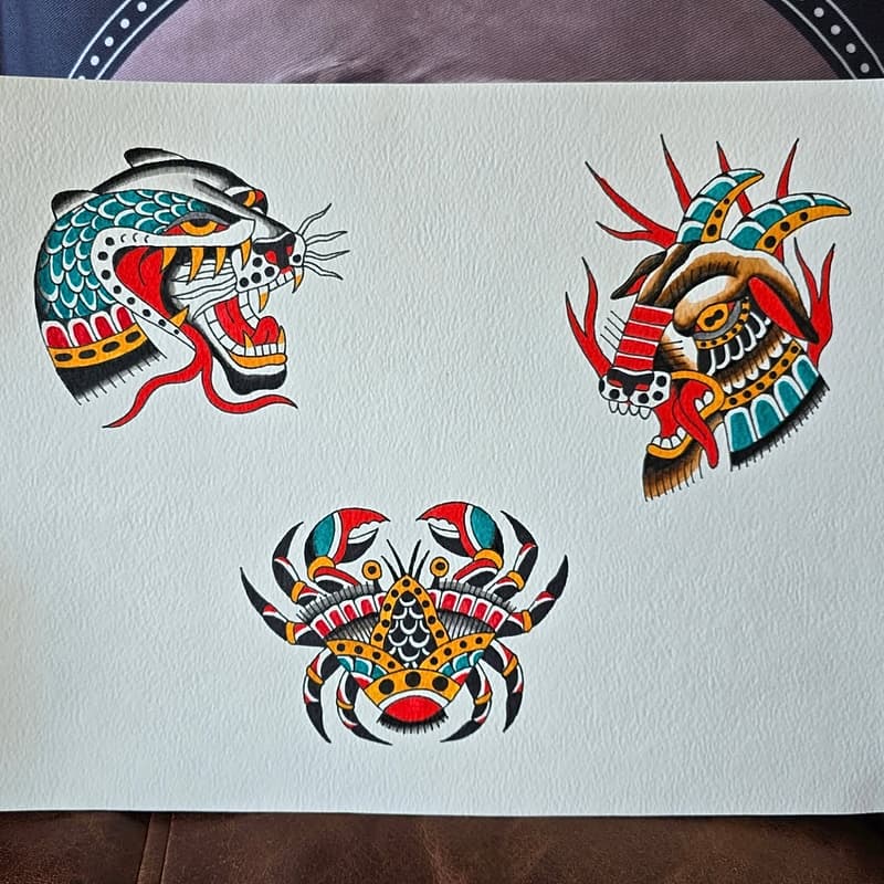 Tattoo by Ian sanders tattoo 