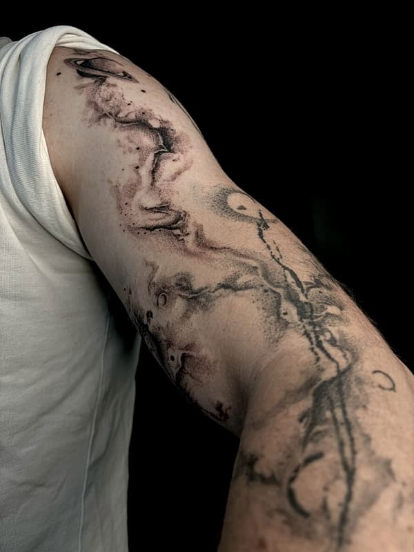 Dotwork tattoo by Nela
