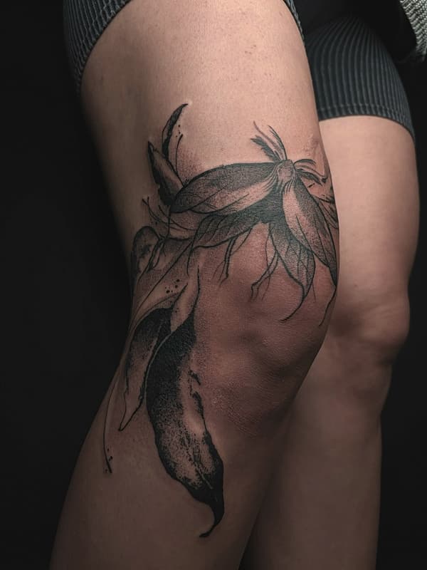 Dotwork tattoo by Nela