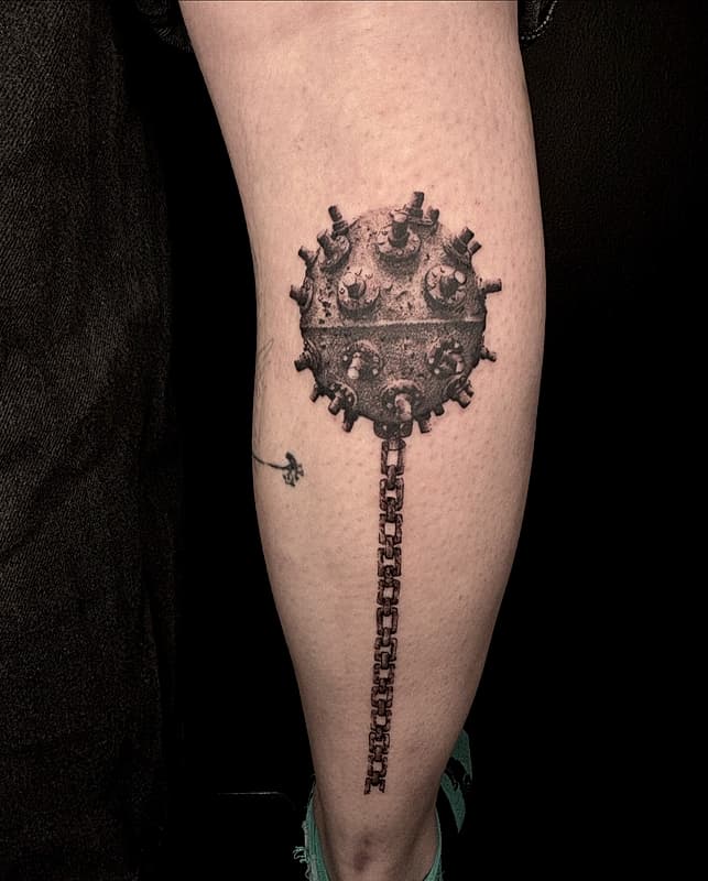 Dotwork tattoo by Nela