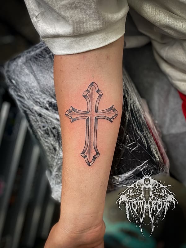 Blackwork tattoo by Craig Laidlaw