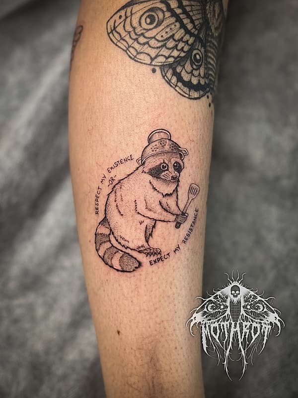Blackwork tattoo by Craig Laidlaw