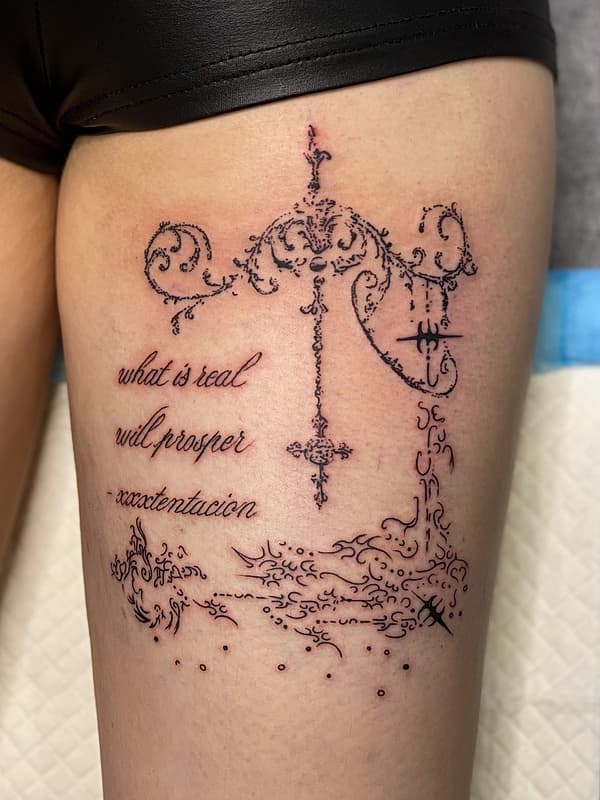 Blackwork tattoo by Craig Laidlaw