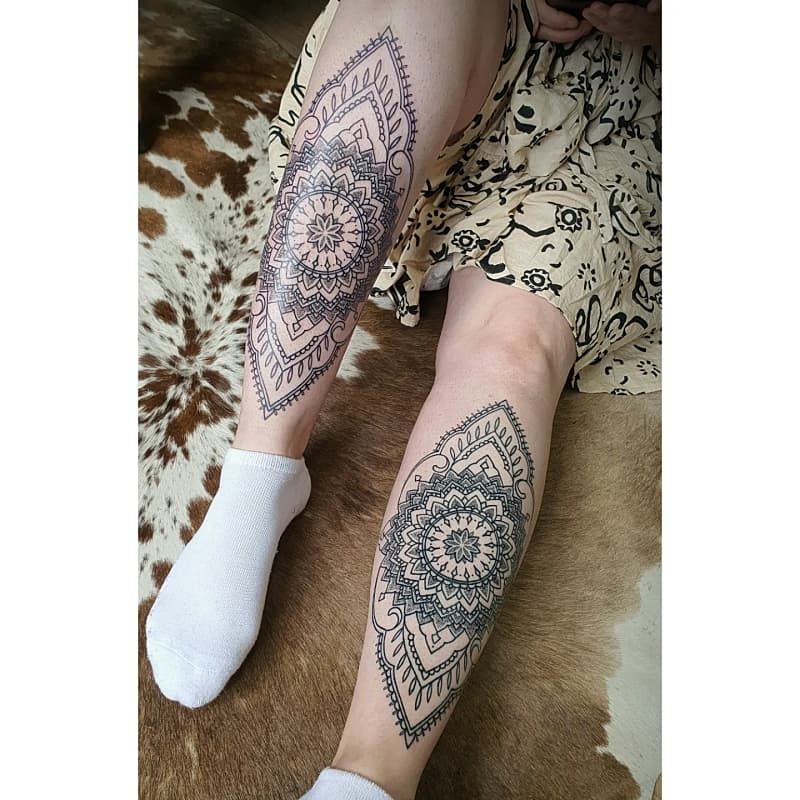 Illustrative tattoo by TBL Tattooer