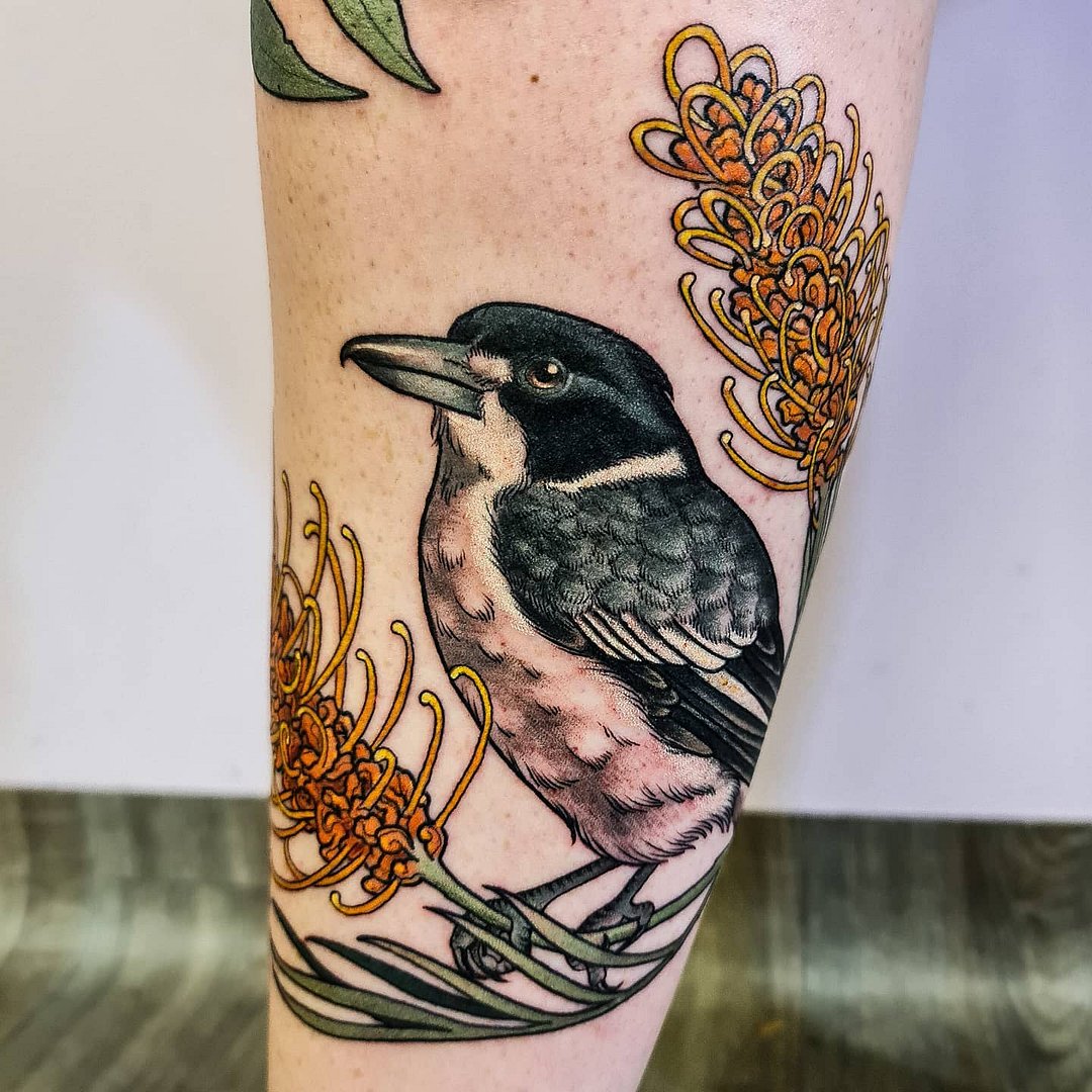 Neo-Traditional tattoo by 𝐃𝐑𝐄𝐀 𝐃𝐀𝐑𝐋𝐈𝐍𝐆